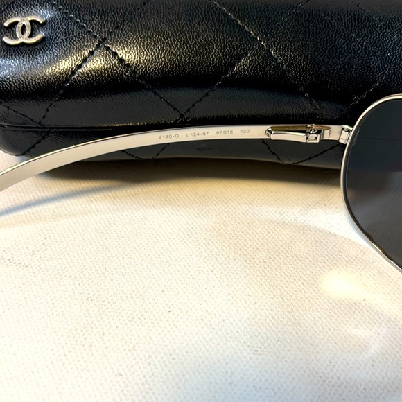 COPY - Chanel Sunglasses and Chanel Case - Picture 3 of 6